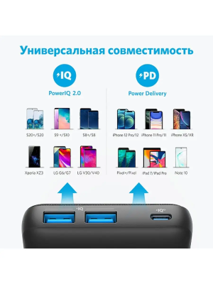 Купить  внешний ANKER Power Core III Sense 20000 PD A1365 черный-2.png